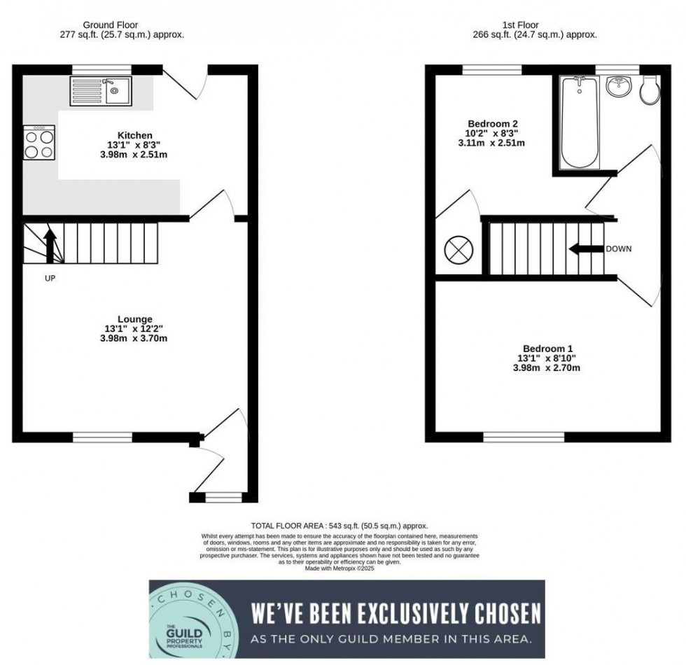 Floorplan for Chapel Court, Huby, York