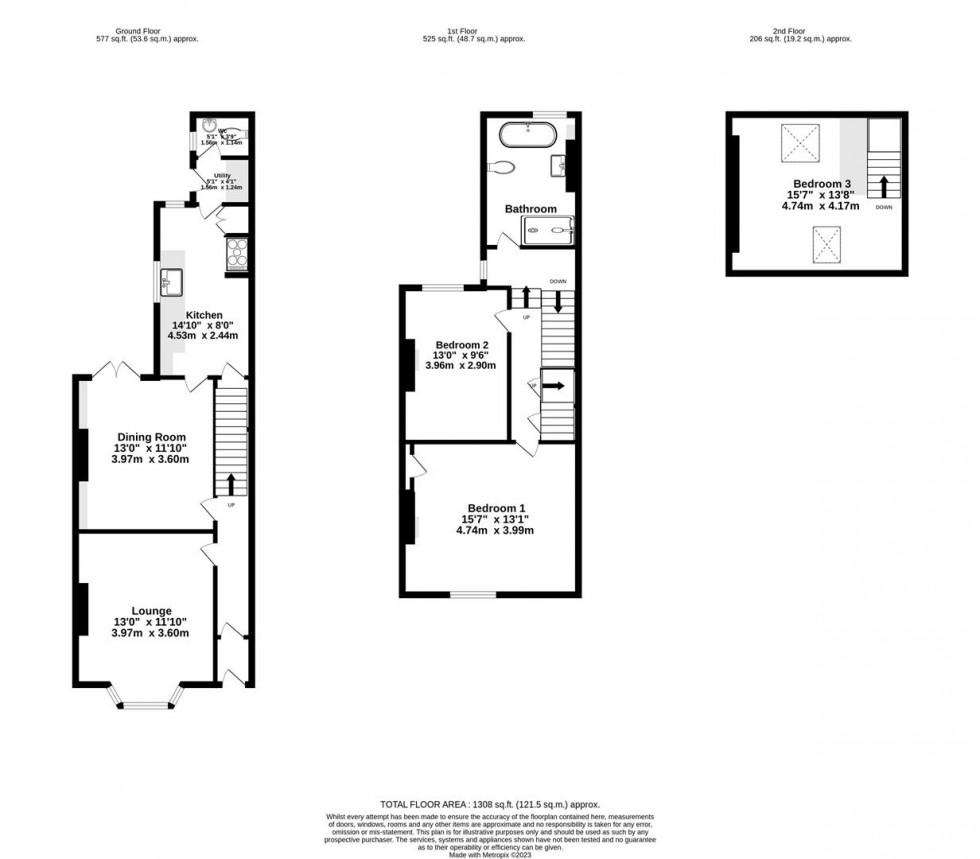 Floorplan for Richardson Street, York