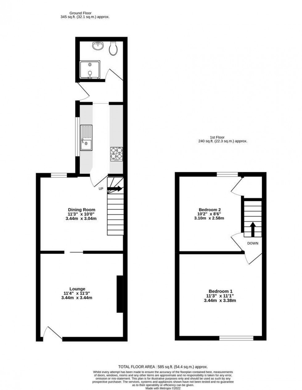 Floorplan for Windsor Street, York