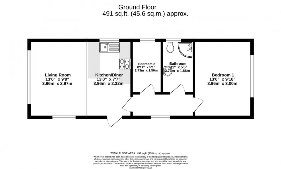 Floorplan for Hull Road, Wilberfoss, York