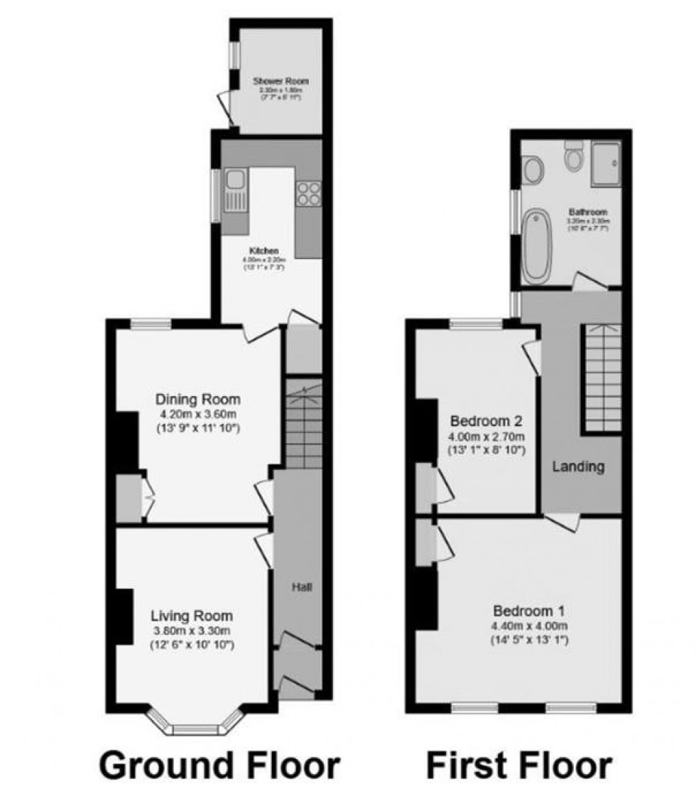 Floorplan for Cromer Street, York