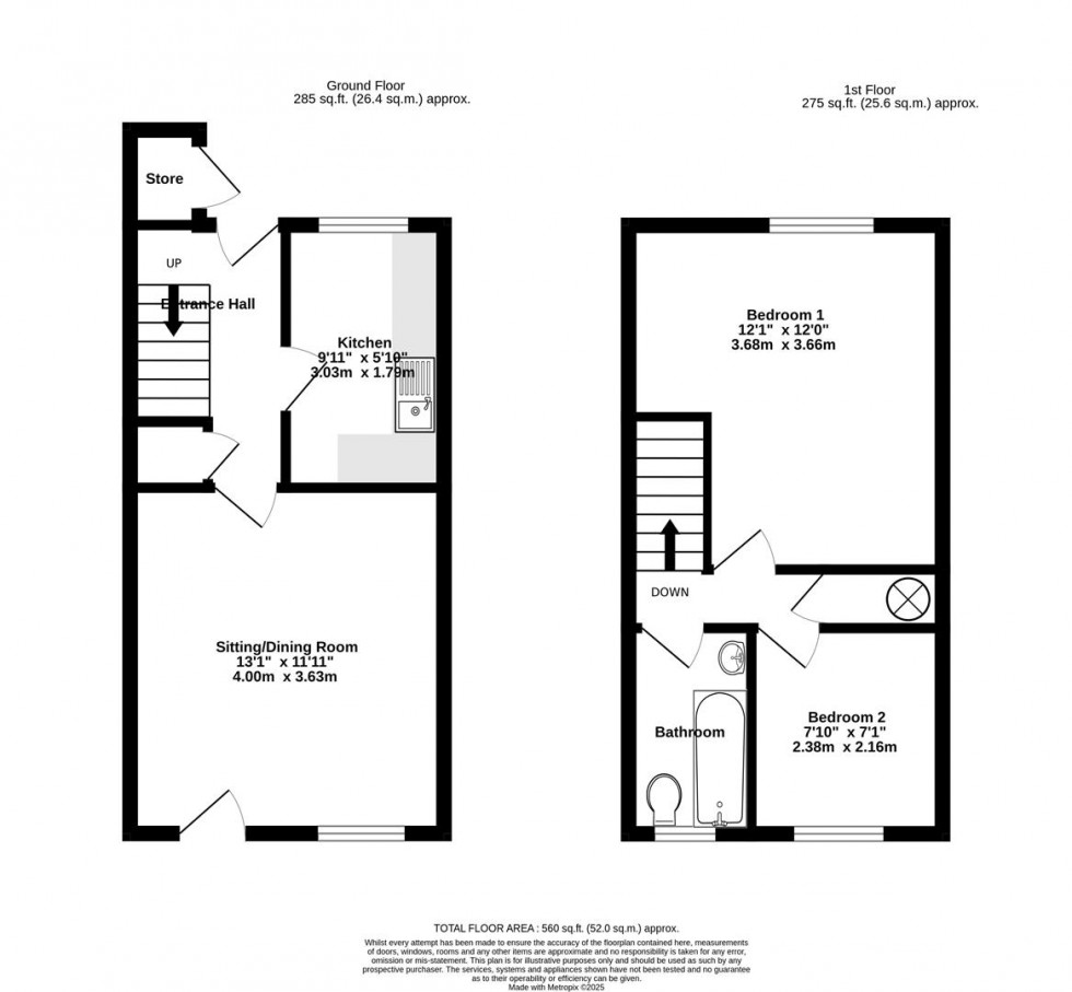 Floorplan for Troutbeck, Woodthorpe