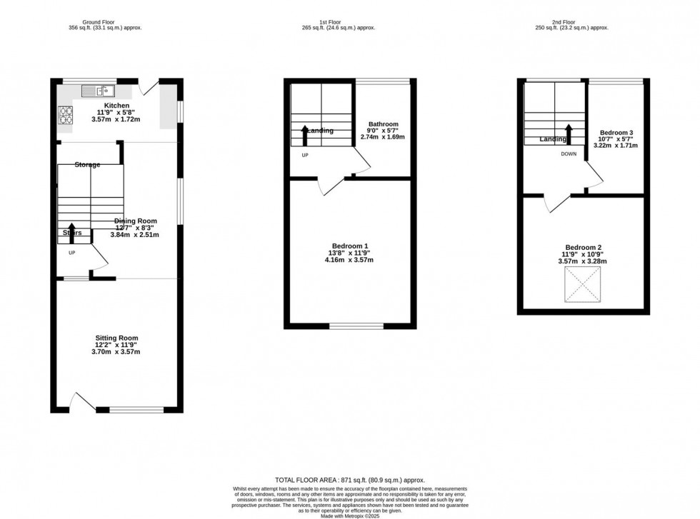 Floorplan for Main Street, Fulford