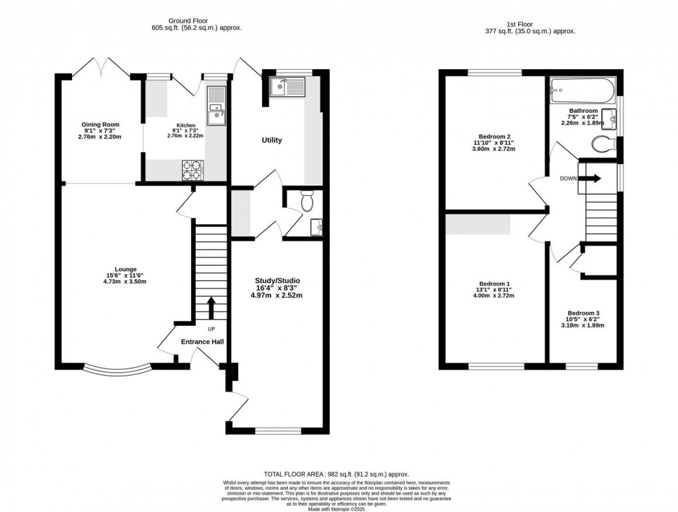 Floorplan for Green Lane, Rawcliffe