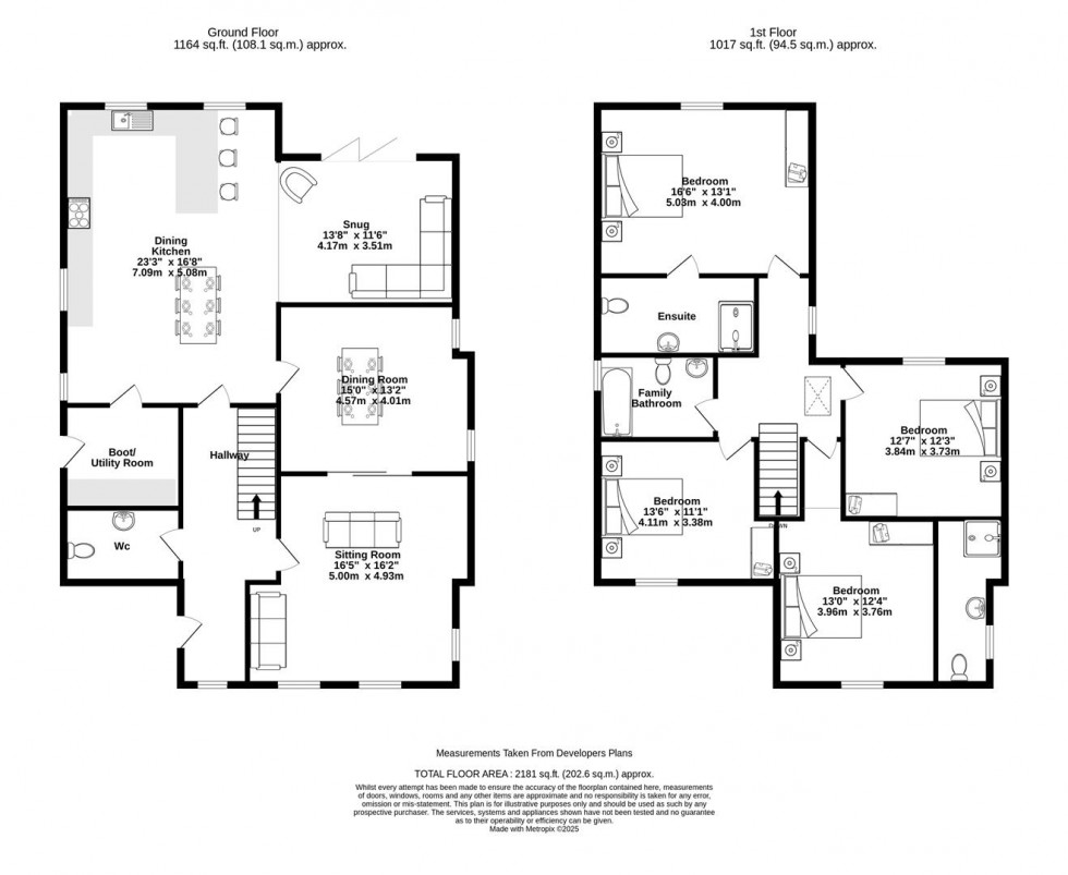 Floorplan for Boroughbridge Road, Green Hammerton, York