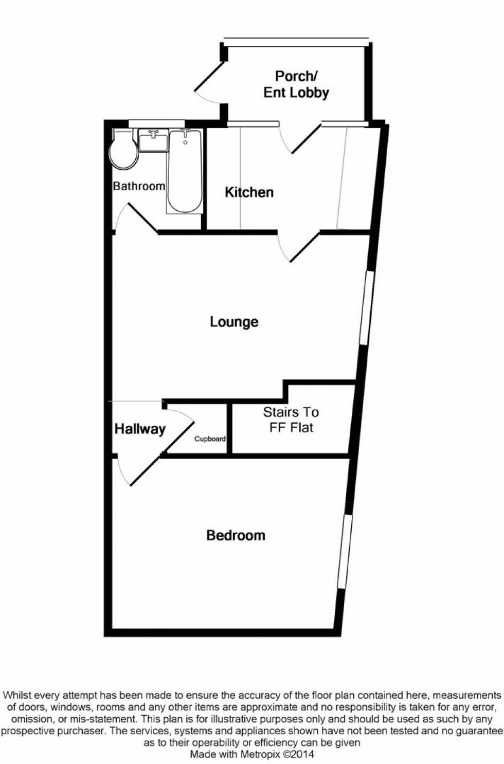 Floorplan for Sutherland Street, Bishopthorpe Road