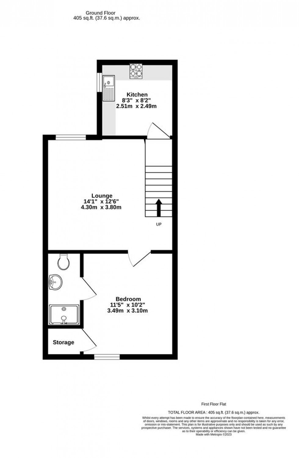 Floorplan for Garnet Terrace, Leeman Road